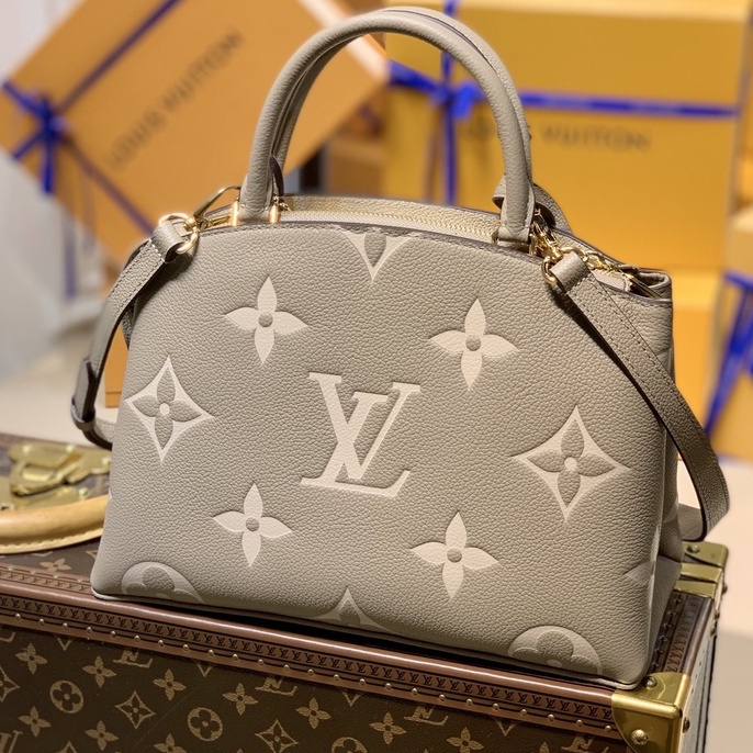 Jual New Tas Louis Vuitton LV Montaigne BB Monogram Kecil KULIT