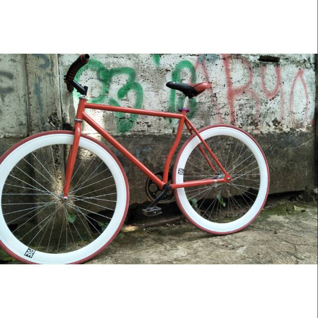 Sepeda Fixie Evergreen second