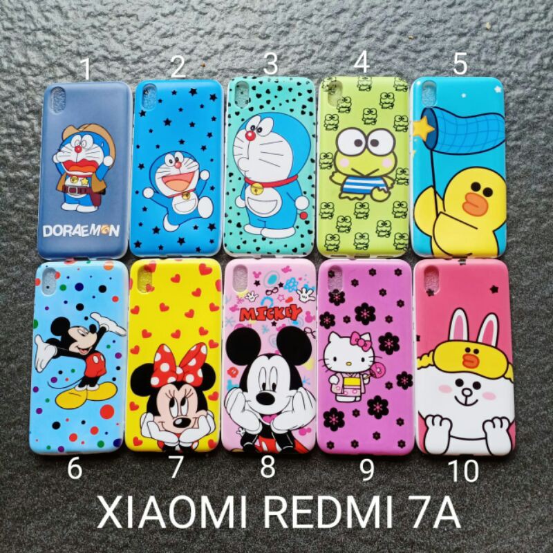Jual Soft case Xiaomi redmi 7A motif gambar cewek softcase