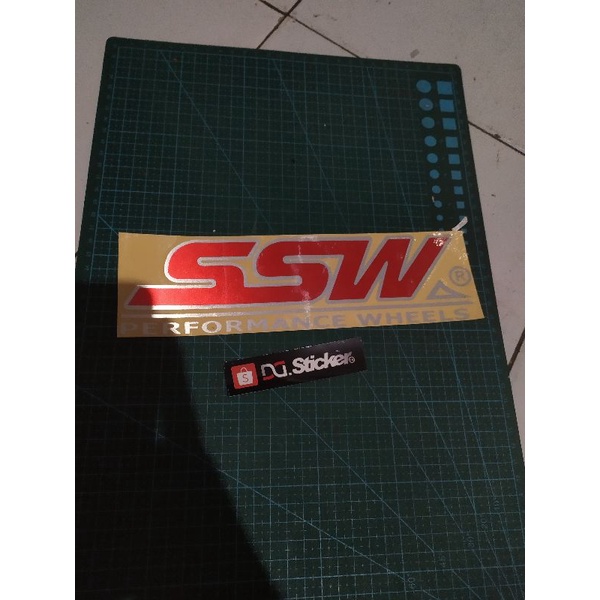 Jual sticker SSW RACING WHEELS | Shopee Indonesia