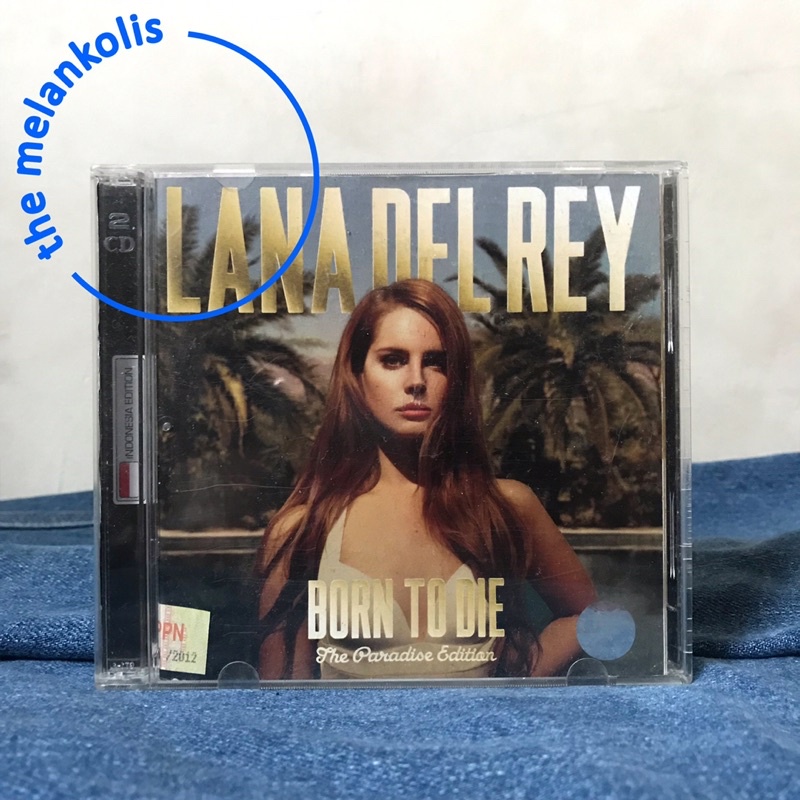 Jual CD Lana Del Rey Born To Die (Paradise Edition) Shopee Indonesia