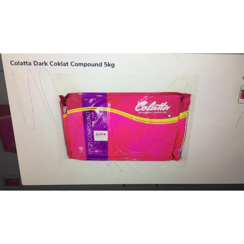 Jual Colatta Dark Compound 5kg | Shopee Indonesia