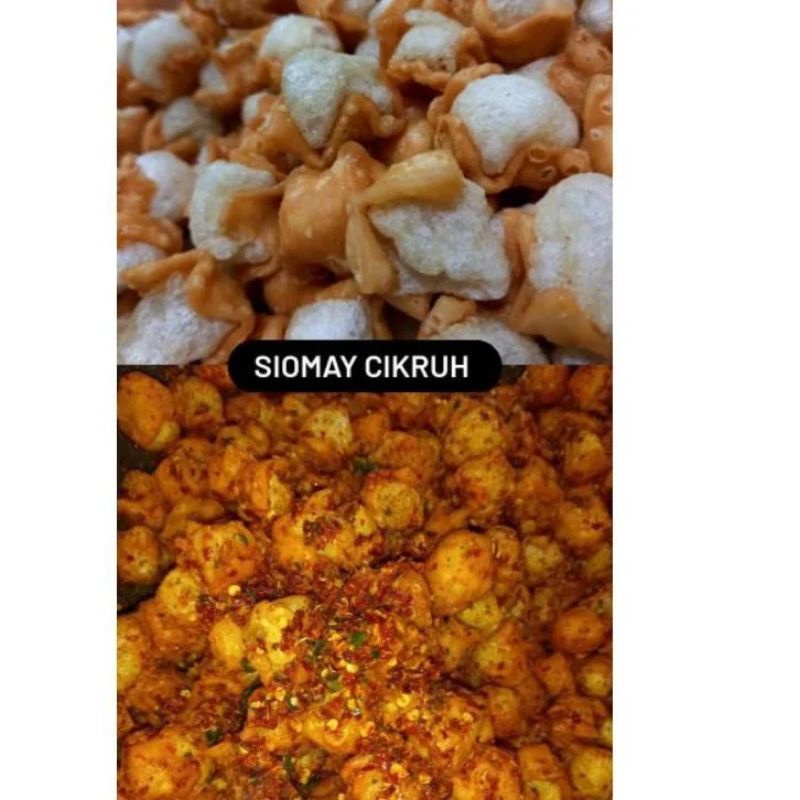 Jual Siomay Pedas Daun Jeruk Siomai Kering Pedas Jeletot Siomay