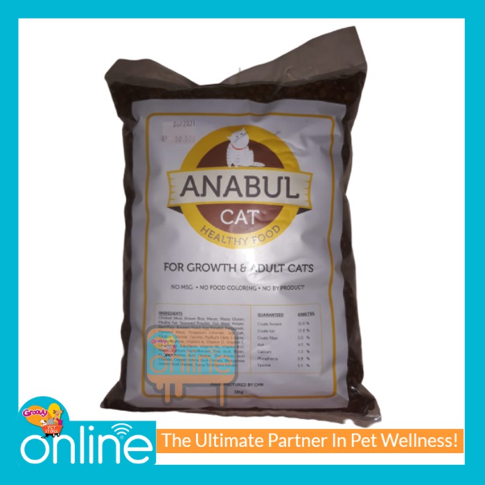Jual Anabul Adult & Kitten - Cat Food Premium Repack 1kg - Makanan ...