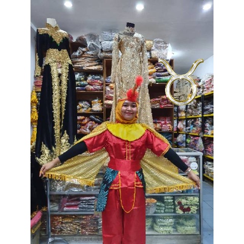 Jual Baju Tari Merak Manuk Dadali Size L | Shopee Indonesia