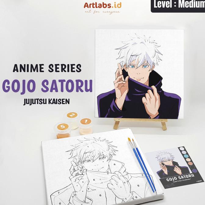 Jual GOJO SATORU - Paint By Number 7 Color [Anime Series] | Shopee ...