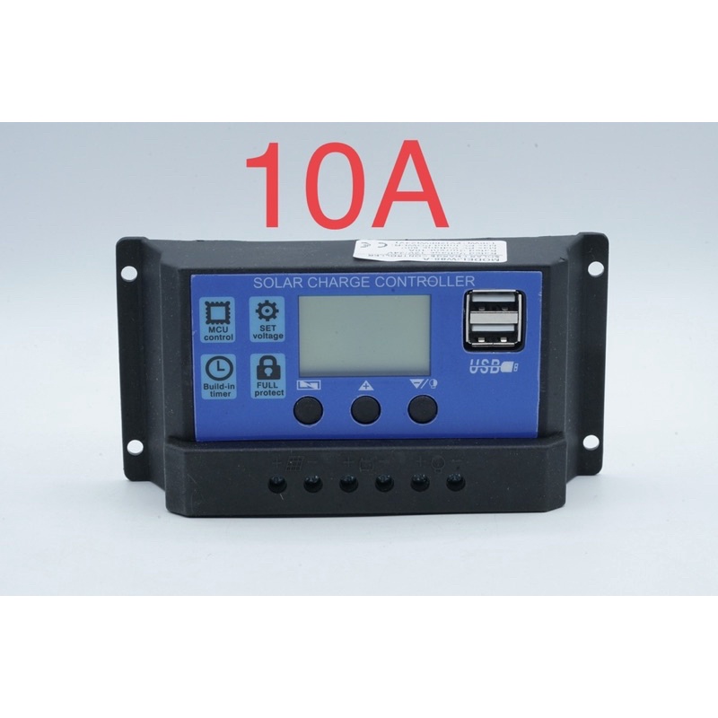 Jual Solar Charge Controller 10A 12V 24V Auto PWM Pengisi Daya Surya 10 ...