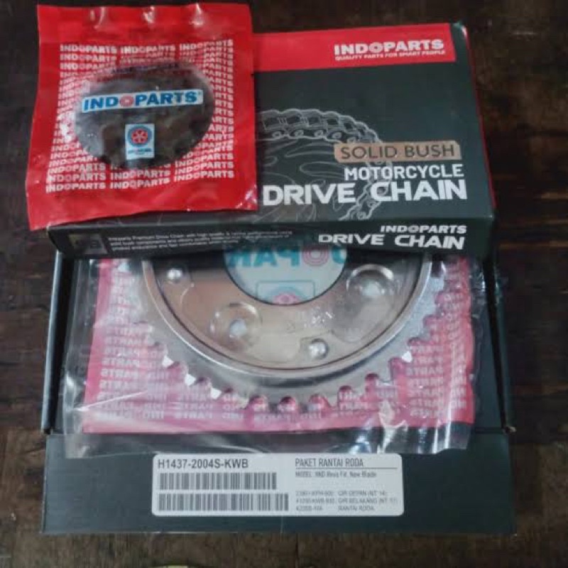 Jual Gear Set Indoparts Honda Revo Fit dan New Blade (H14372004SKWB) Shopee Indonesia