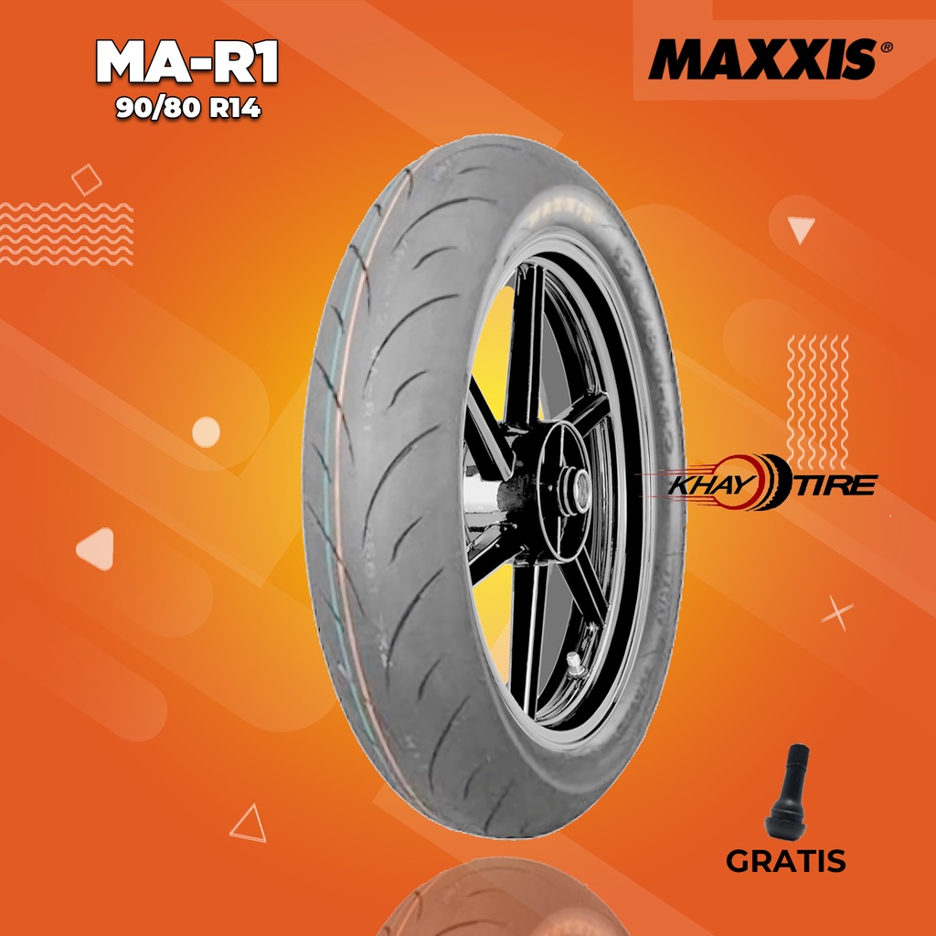 Jual Ban Motor Matic SOFT COMPOUND // MAXXIS MA-R1 90/80 Ring 14 ...