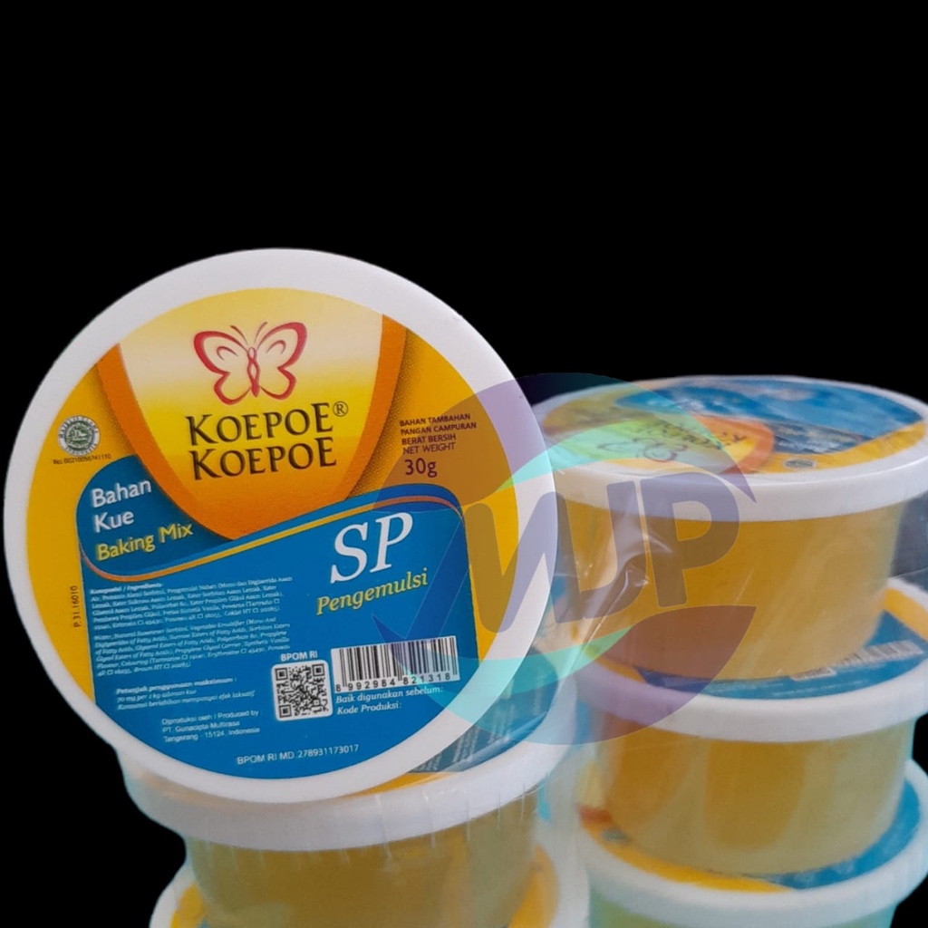 Jual MJP SP KOEPOE KOEPOE PENGEMBANG KUE CAKE EMULSIFIER 30 GR