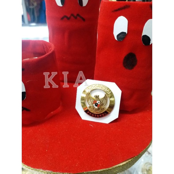 Jual custom pin protokol logo daerah/ logo Request | Shopee Indonesia