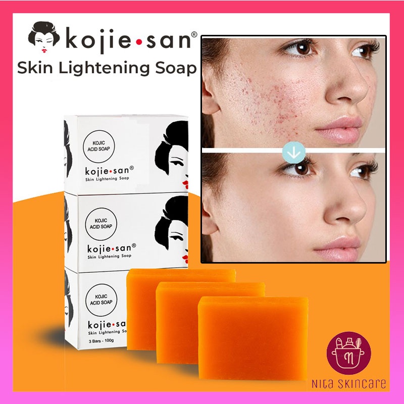 Jual Cod Sabun Kojie San Kojiesan Soap Kojic Acid Skin Lightening Soap Dream White Pencerah