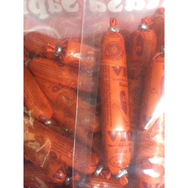 Jual SOSIS VIGO isi 25 RASA AYAM KOMBINASI SAPI / SOSIS SIAP MAKAN ...