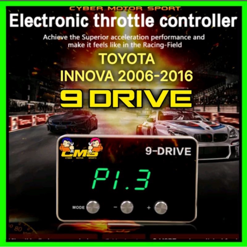 Jual Throttle kontrol TOYOTA INNOVA 2006-2016 . 9drive trotel ...