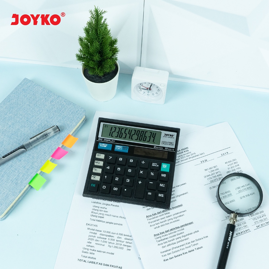 Calculator Kalkulator Joyko DTC-1313CH 12 Digits Check Correct (7)