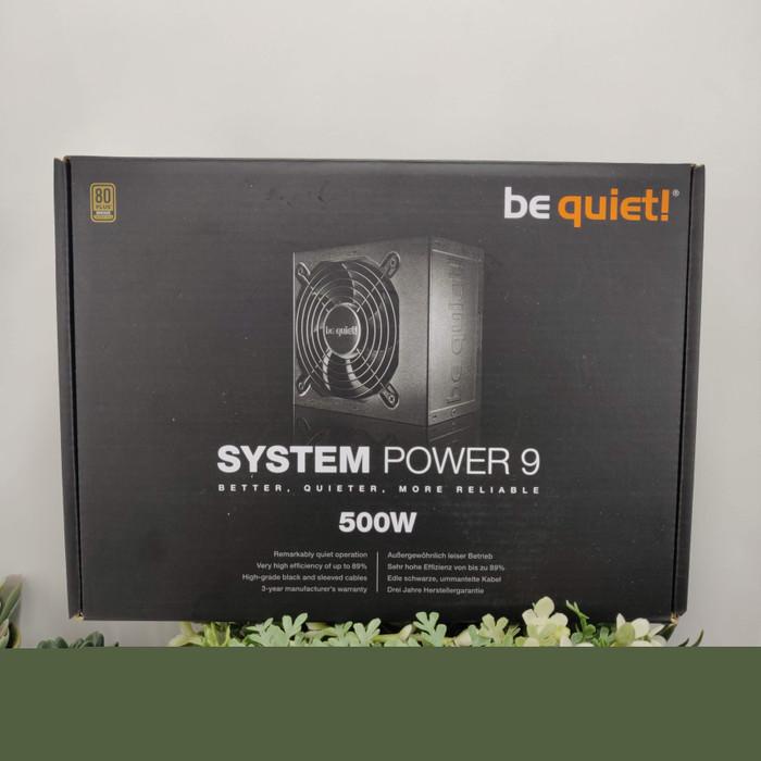 Jual Be Quiet System Power 9 500W 80Plus Bronze PSU -500 Watt W U9 ...