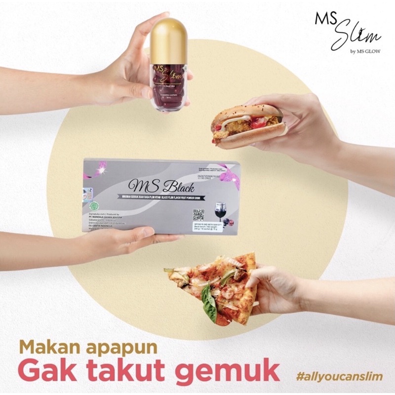 Jual ms slim by ms glow / minuman fiber / diet | Shopee Indonesia