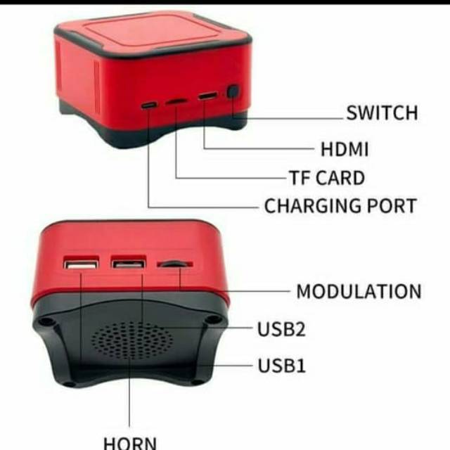 Jual Mini Game Box Magic Cube Game Console + Media Player | Shopee ...