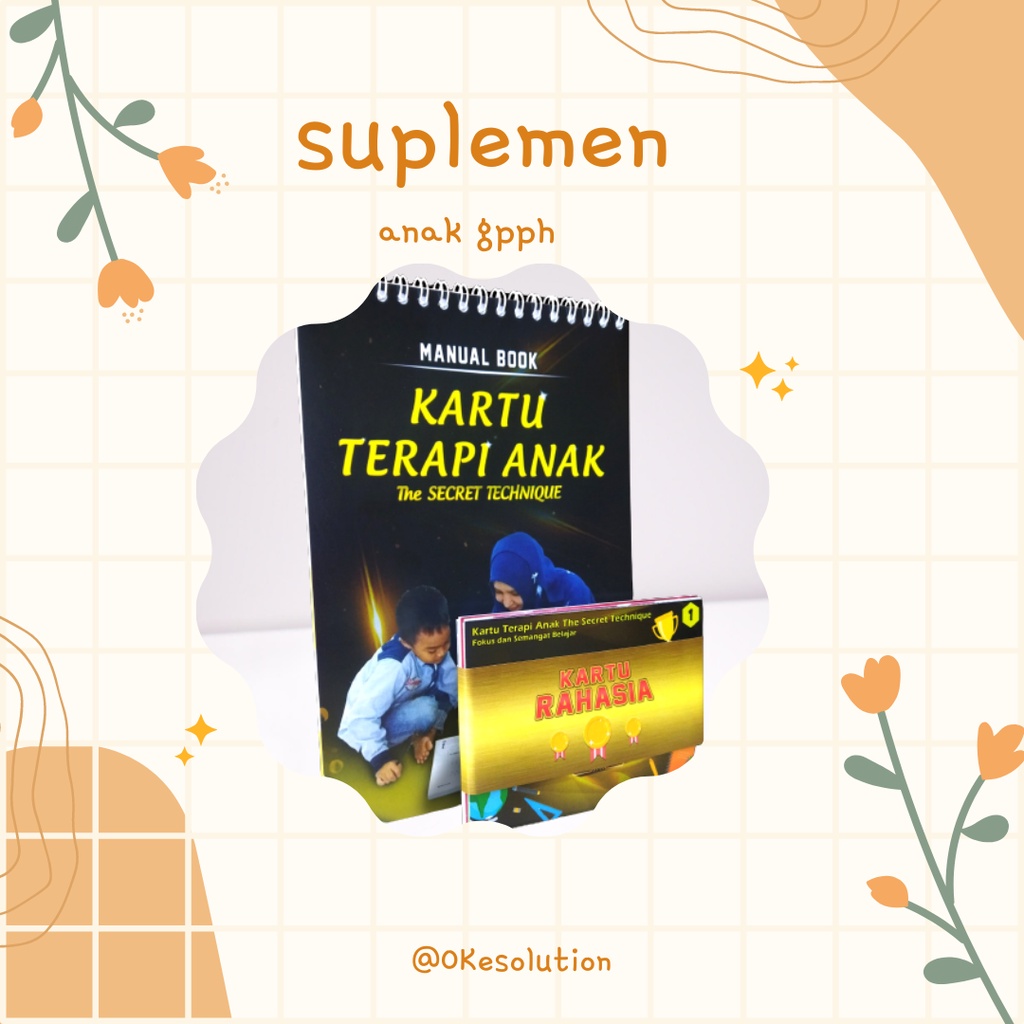Jual ALAT BANTU TERAPI KECERDASAN ANAK GPPH/ANAK ADHD/ANAK HIPERAKTIF ...