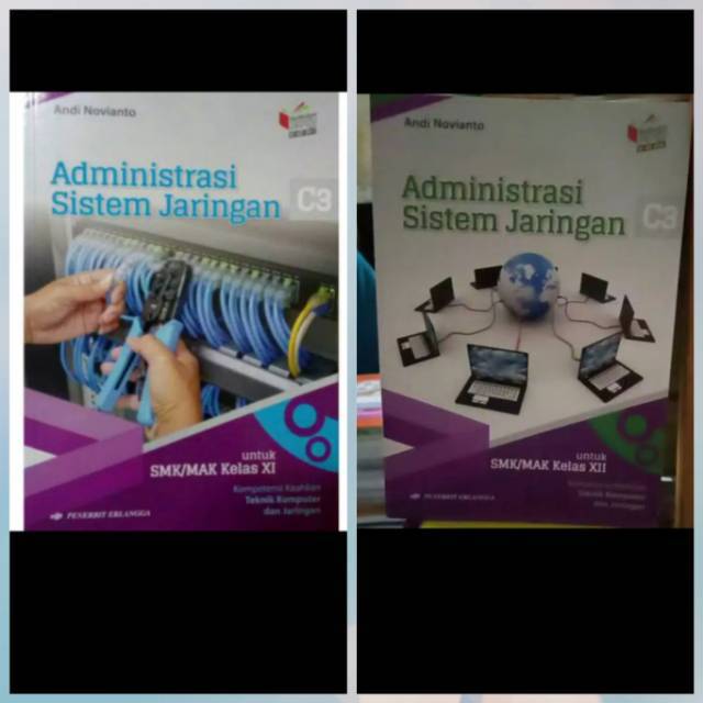 Jual Administrasi Sistem Jaringan SMK Kelas XI,XII KI-KD Erlangga ...