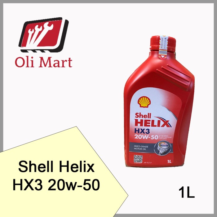Jual Oli Shell Helix / Oli mesin shell helix / oli shell HX3 NDRP217 ...