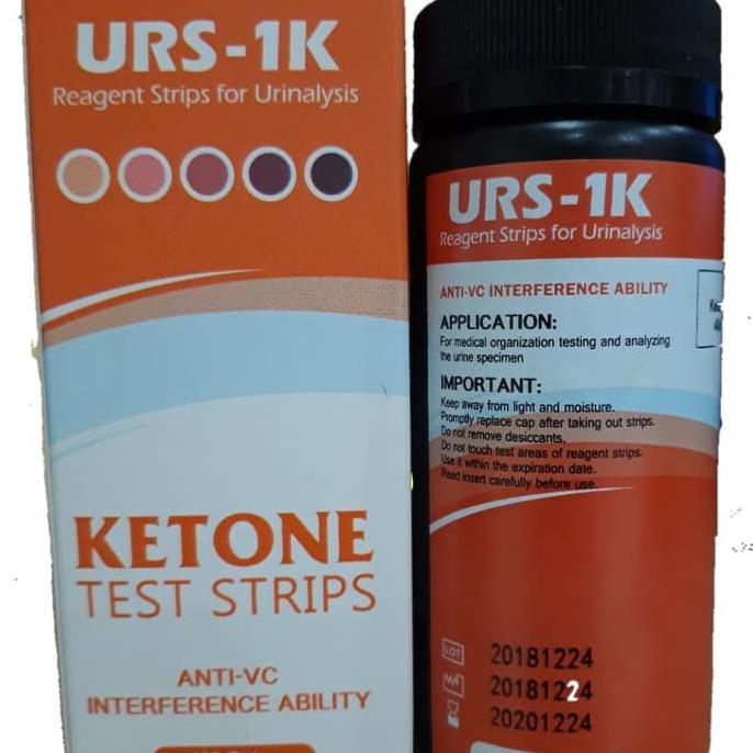 Jual Promo Ketostix Keton Urine Strip Test Mantap Shopee Indonesia