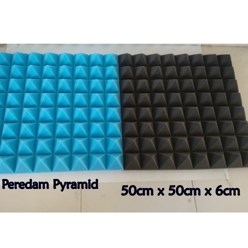 Jual Busa Pyramid Peredam Suara - Accoustic Foam Pyramid 50x50CM ...