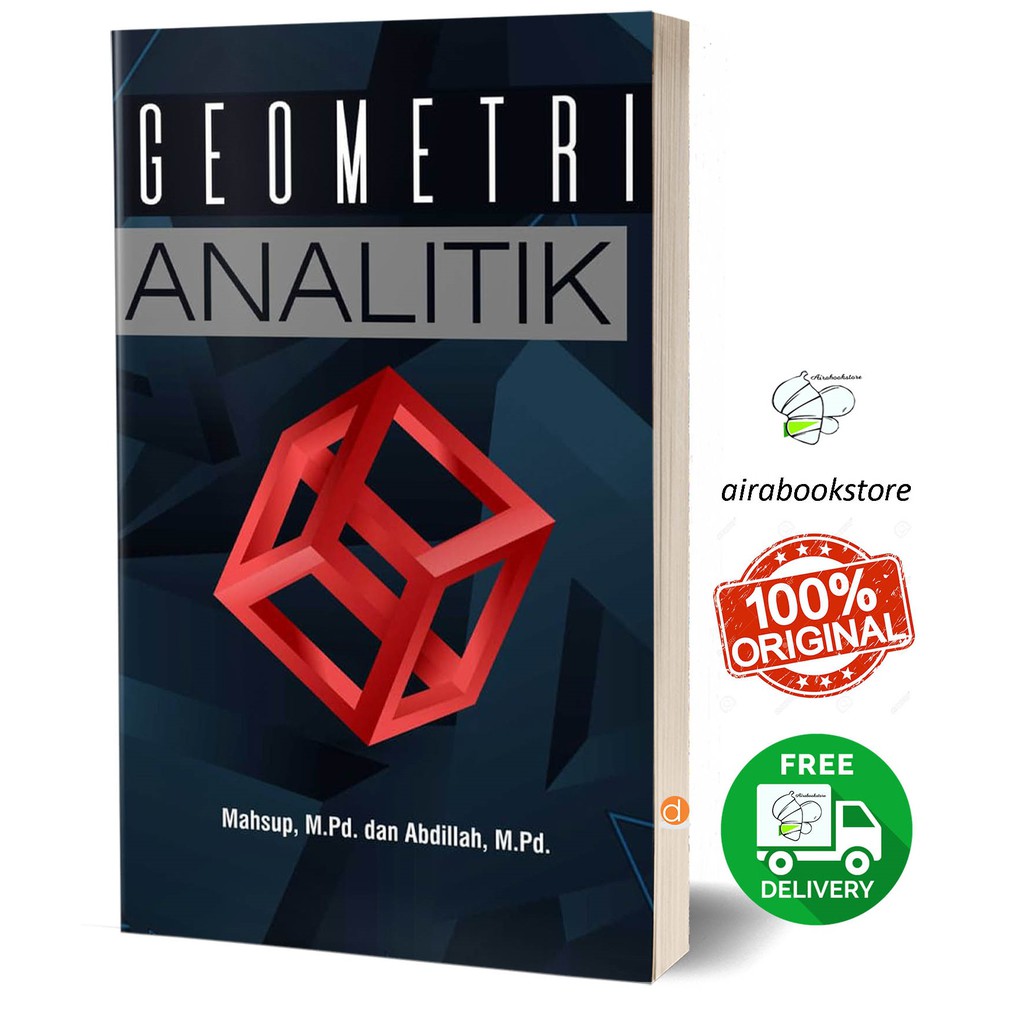 Jual Buku Ajar Geometri Analitik (Mahsup & Abdillah) - BUKU ORIGINAL ...