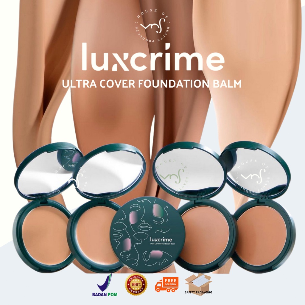 Jual Luxcrime Ultra Cover Foundation Balm Shopee Indonesia