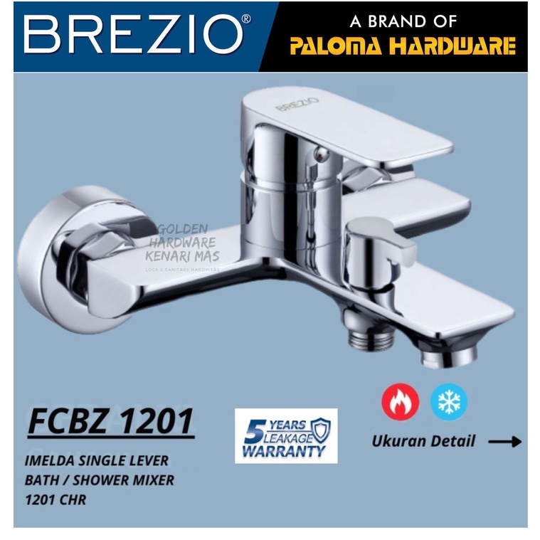 Jual Brezio Fcbz Keran Mixer Bath Shower Mandi Panas Dingin Kran