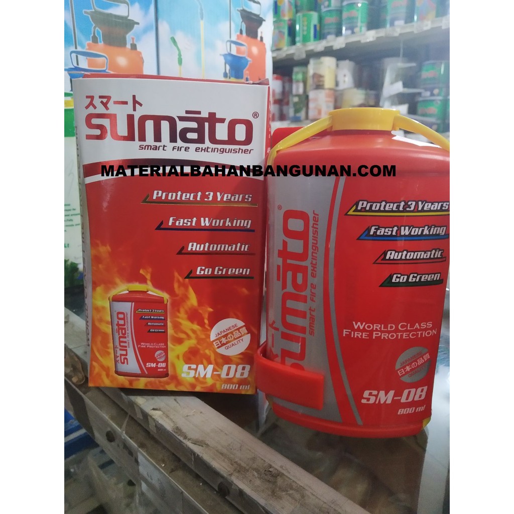 Jual Alat Pemadam Kebakaran Otomatis Sumato SM 08 Apar 800 ml Sumato ...
