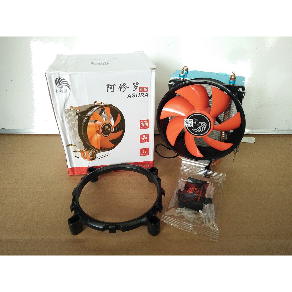 Jual Heatsink FAN HSF 2 Heatpipe Tower CPU Cooler Intel LGA 775/1150 ...