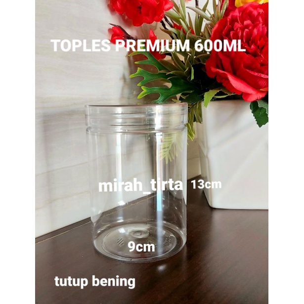 Jual Toples Tabung Silinder Ml Toples Bulat Toples Kue Toples Cylinder Toples Tutup