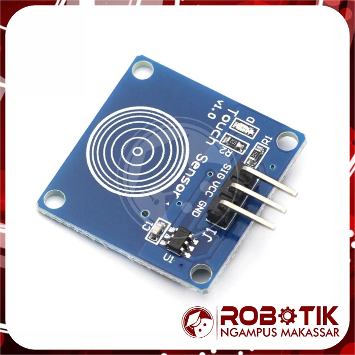 Jual Sensor Touch Saklar Sentuh TTP223B Digital Switch Arduino | Shopee ...