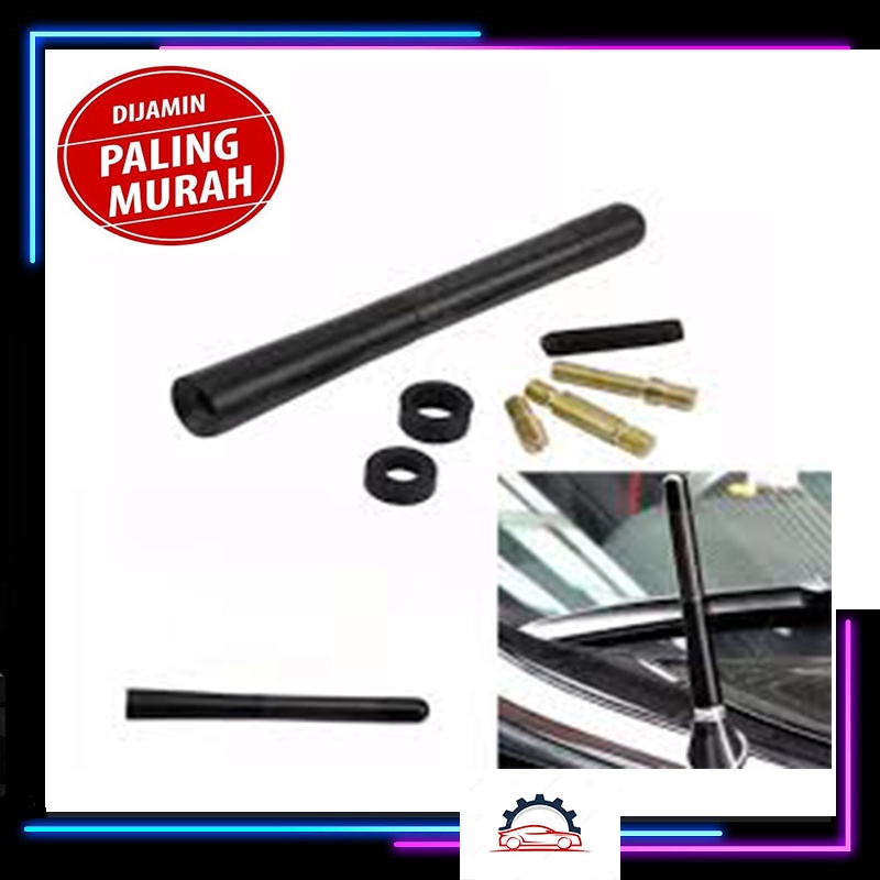 Jual Antena Carbon Pendek Car Antena Mobil Mini Short Universal ...
