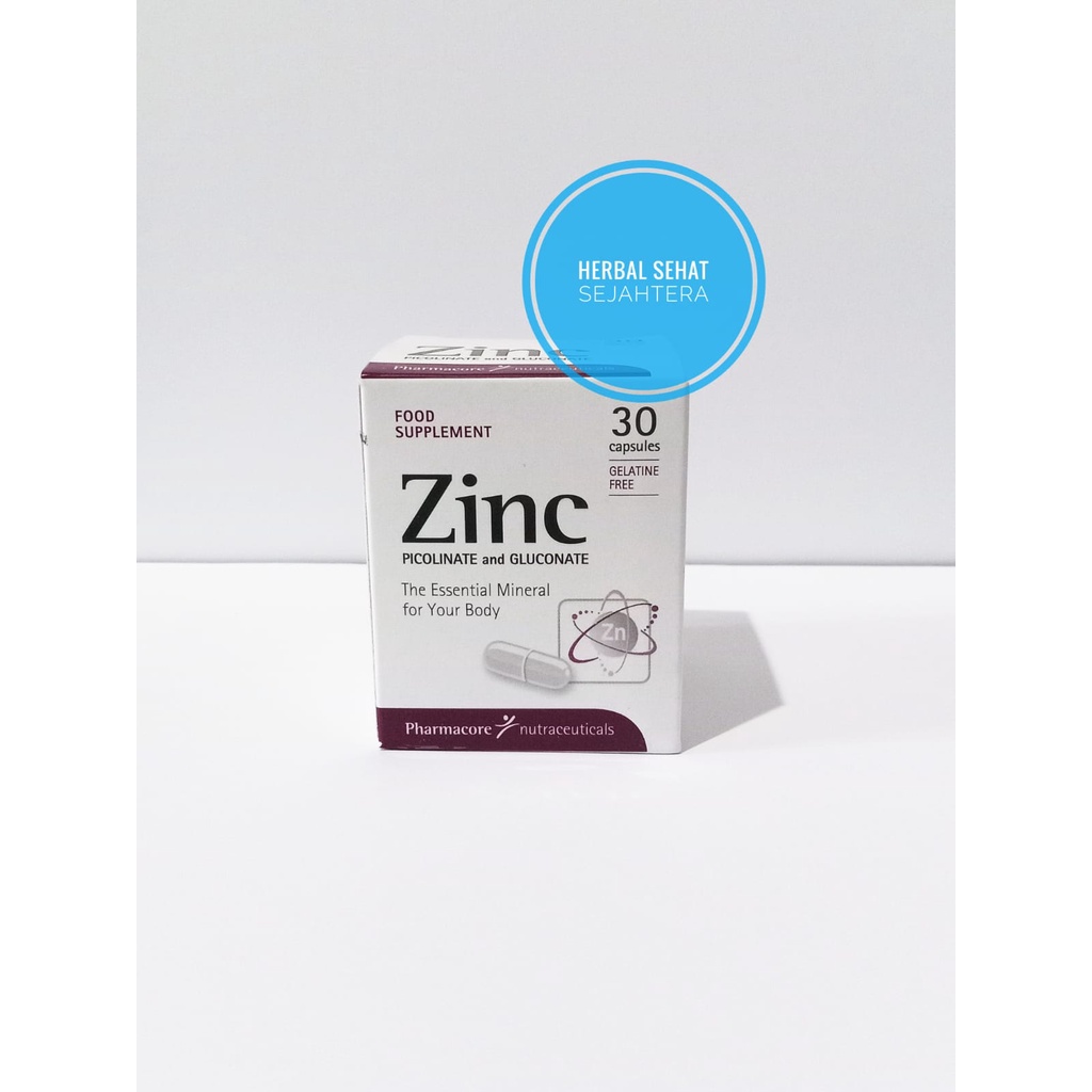 Jual ZINC PICOLINATE 30 KAPSUL ZINC PICOLINATE 60 KAPSUL Zinc