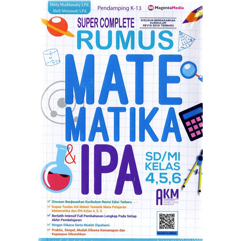 Jual Buku Super Complete Rumus Matematika & Ipa Sd/Mi 4,5,6 | Shopee ...