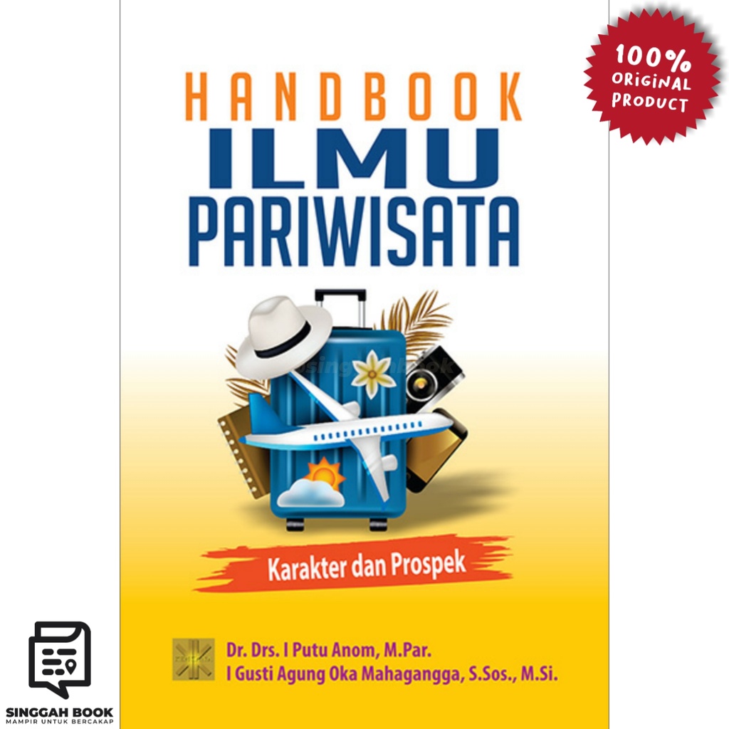 Jual Buku Handbook Ilmu Pariwisata: Karakter Dan Prospek | Shopee Indonesia