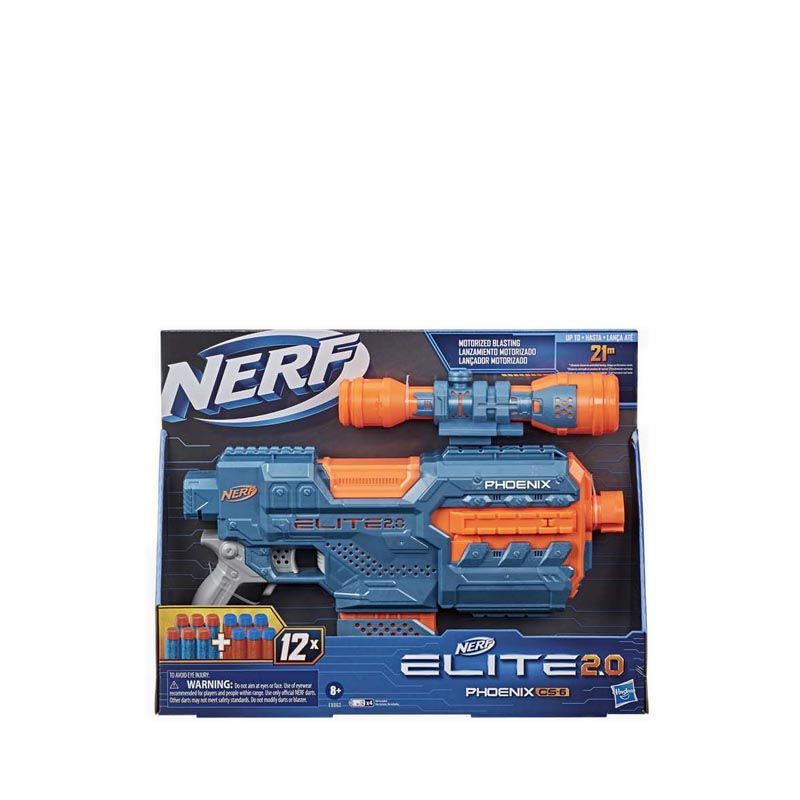 Jual Nerf Elite 2.0 Phoenix CS6 Blaster Shopee Indonesia