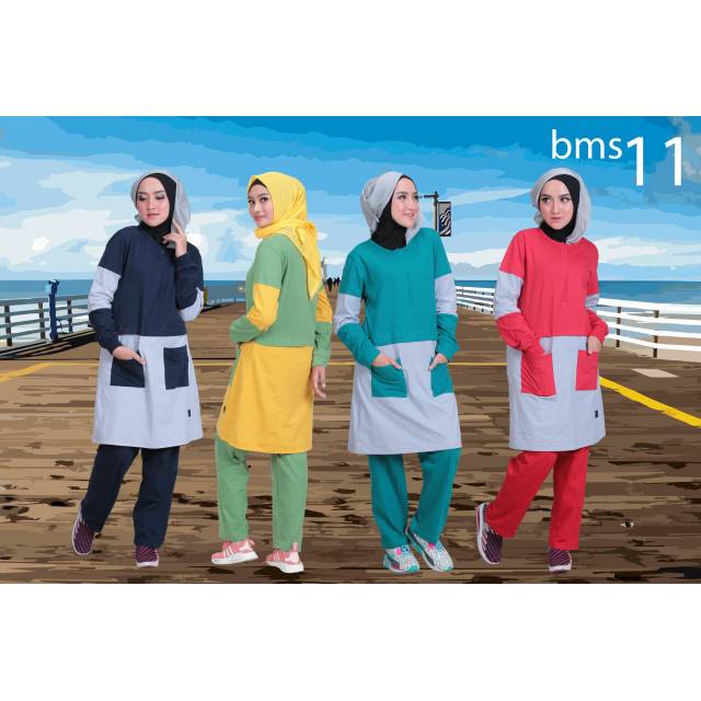 Jual BAJU OLAHRAGA MUSLIMAH BELIEVE BMS 11 - SETELAN OLAHRAGA MUSLIMAH ...