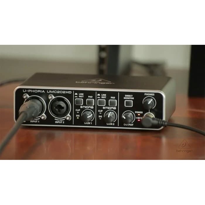 Jual Behringer UMC202HD / UMC202 HD Soundcard Audio Interface USB ...