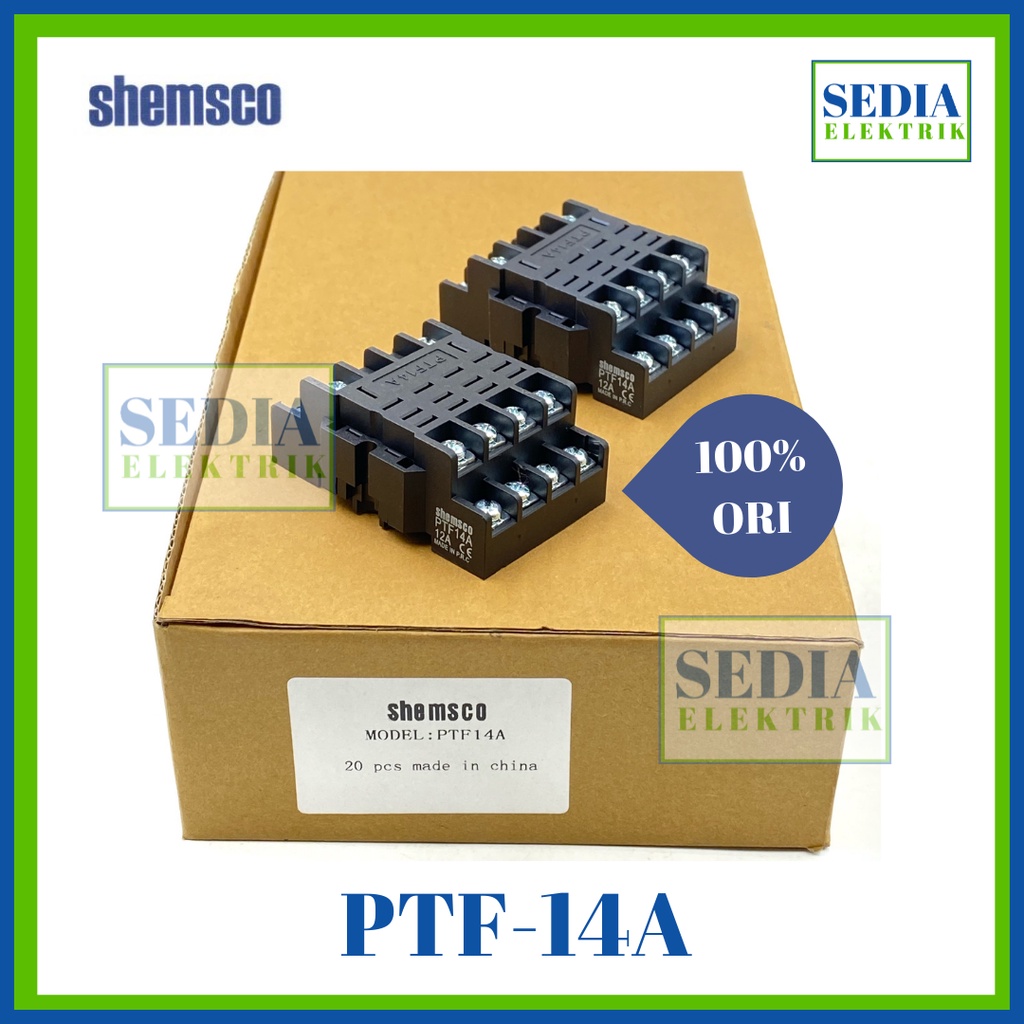 Jual Shemsco Socket Relay PTF-14 PTF 14 LY4N LY4 | Shopee Indonesia
