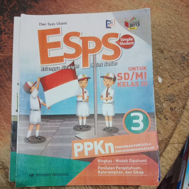 Jual buku esps PPKN kelas 3 SD penerbit Erlangga | Shopee Indonesia