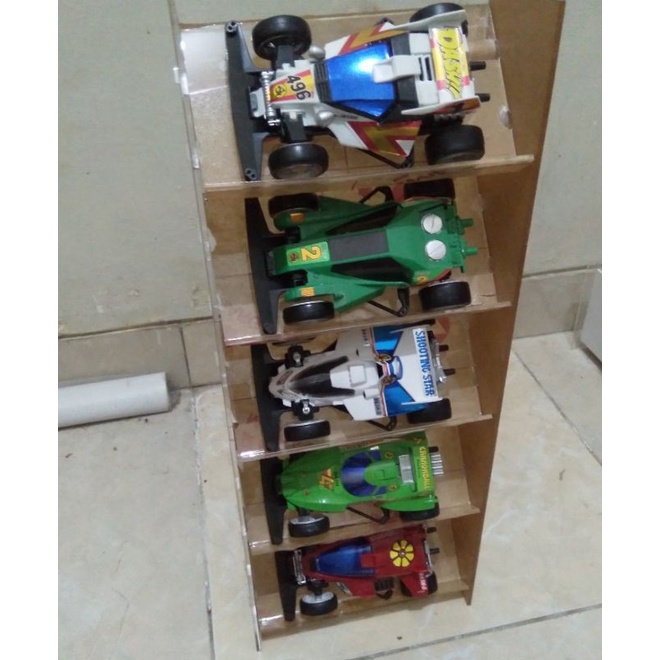 Jual tamiya display akrilik, 5 tingkat, display gantung | Shopee Indonesia
