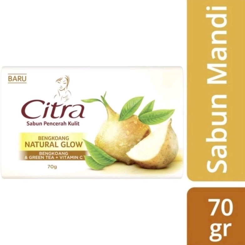 Jual Citra Sabun Mandi Bengkoang Natural Glow 70g Shopee Indonesia