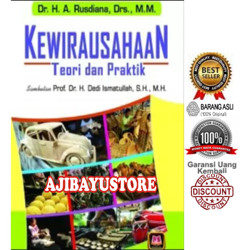 Jual BUKU KEWIRAUSAHAAN TEORI DAN PRAKTIK Rusdiana Pustaka Setia ...