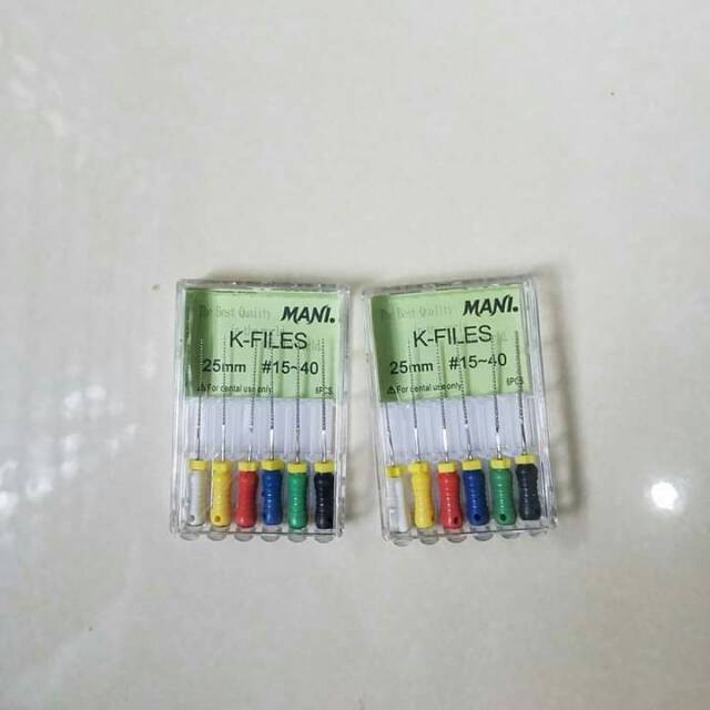 Jual dental File Spreader K file / Dental spreader Endo | Shopee Indonesia
