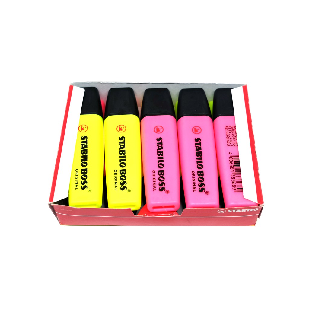 Jual Stabilo Boss Original Highlighter 1 Kotak (10 Pcs) | Shopee Indonesia