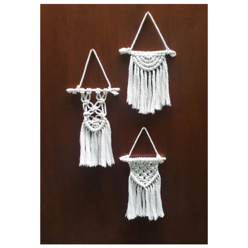 Jual Macrame Hiasan Dinding Macrame Hiasan Dinding Aesthetic