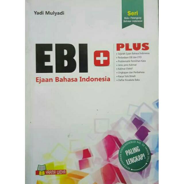 Jual BUKU EJAAN BAHASA INDONESIA PLUS (EBI +) | Shopee Indonesia